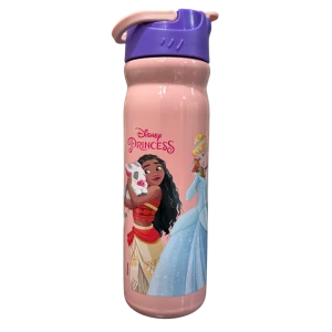 Milton Steel Bottle Max 600 500ml Disney Princess Pink