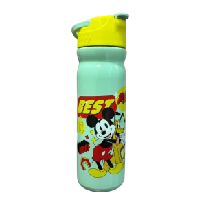 Milton Steel Bottle Max 600 500ml Mickey Mouse Green