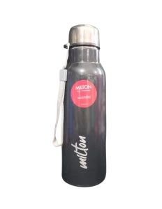 Milton Steel Fit Insulated Black Bottle 600ml