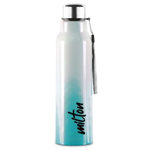 Milton Steel Insulated Bottle Marble 900 630ml Blue