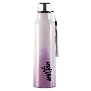 Milton Steel Insulated Bottle Marble 900 630ml Purple