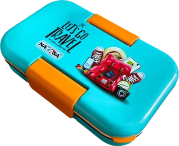 NAYASA School Tiffin MARCO BIG Bento 3 Blue Travel