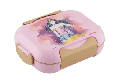 NAYASA Stainless Steel Insulated Curve Justice League Pink
