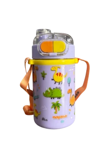 Nayasa Captain 500 School Bottle Steel Inner 490ml Lilac