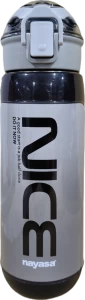 Nayasa Turbo Insulated Water Bottle 700 Grey Black