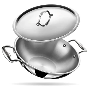 Stahl Kadhai Artisan 28 cm Steel Lid 4328