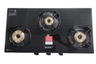 Sujata Gas Stove Deluxe 3 Burner