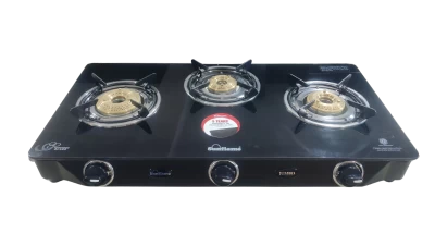 Sunflame Glass Cooktop Jumbo 3 BNR