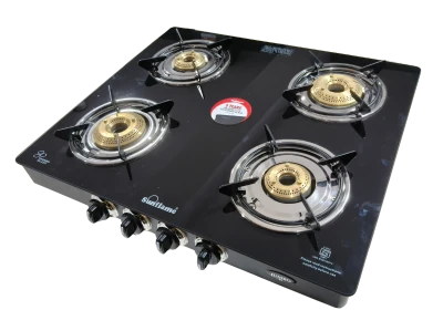 Sunflame Glass Cooktop Jumbo 4 Bnr