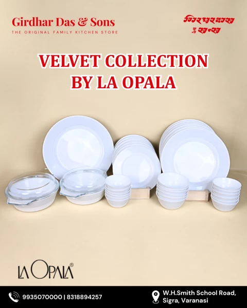 La Opala Dinner Set Velvet Collection